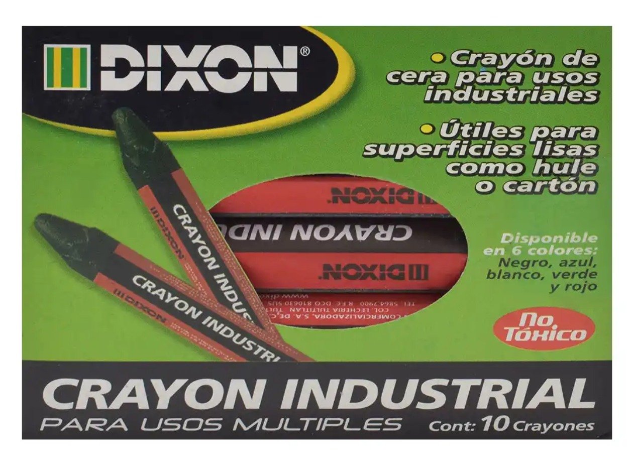 Crayon de cera para usos industriales